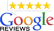 Rated five stars on Google Reviews
