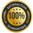 100% satisfaction guaranteed