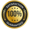 100% satisfaction guaranteed