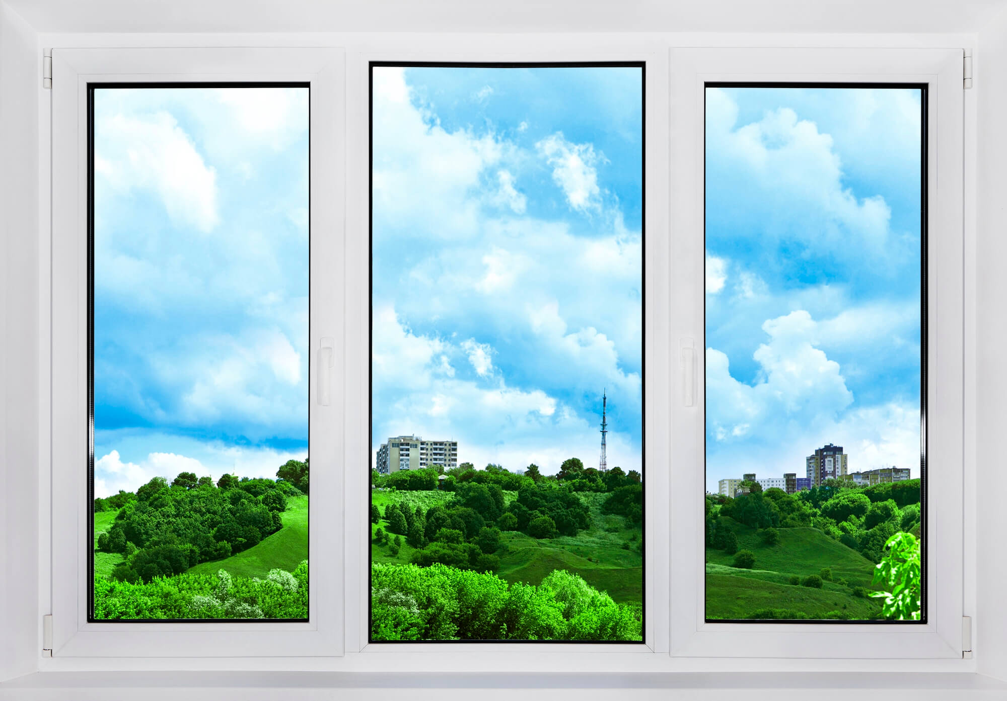 triple pane window